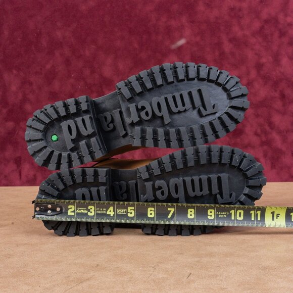 Timberland Women Wheat Nubuck Stompers 6 Sky High Platform Boots sz 7 - Picture 5 of 7